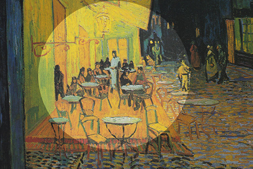 کافه تراس در شب اثر ونسان ون گوگ | رنگانا
