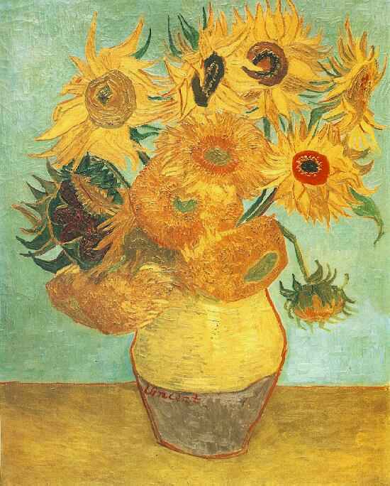 گلدان همراه دوازده آفتابگردان | رنگانا
موزه هنر فیلادلفیا