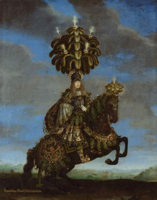 یان توماس، شاهزاده در لباسی خارق العاده، 1667، موزه کانزیستریش، اتریش - رنگانا